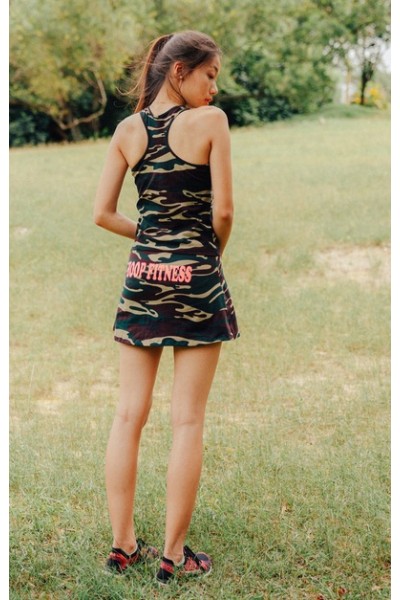 Camo Cotton Skorts