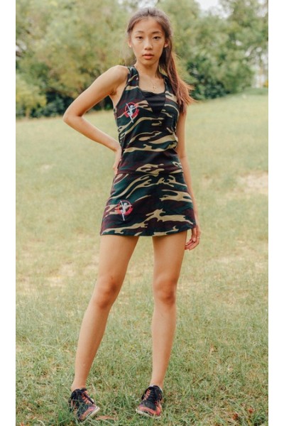 Camo Cotton Top